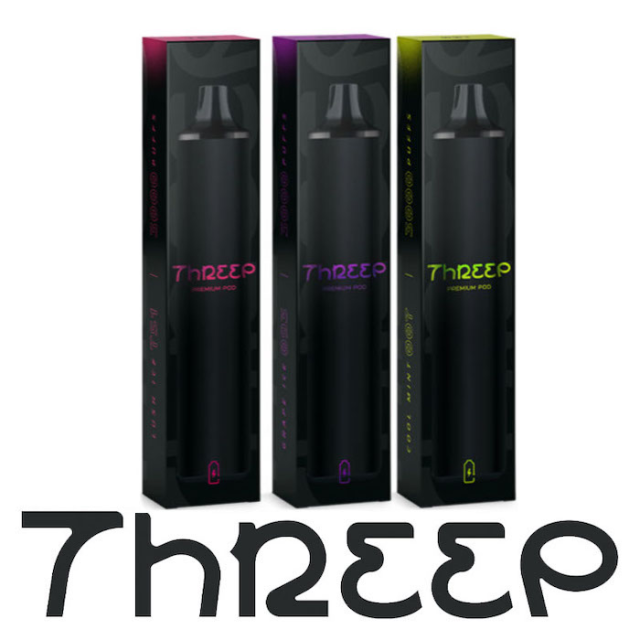 Promoção 3un Threep TP40 4000 puffs | Pod Descartável