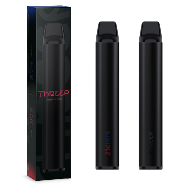 Promoção com 5un | Threep Duo22 2200puffs | Pod Descartável 2 in 1 Threep Premium Pod - 5