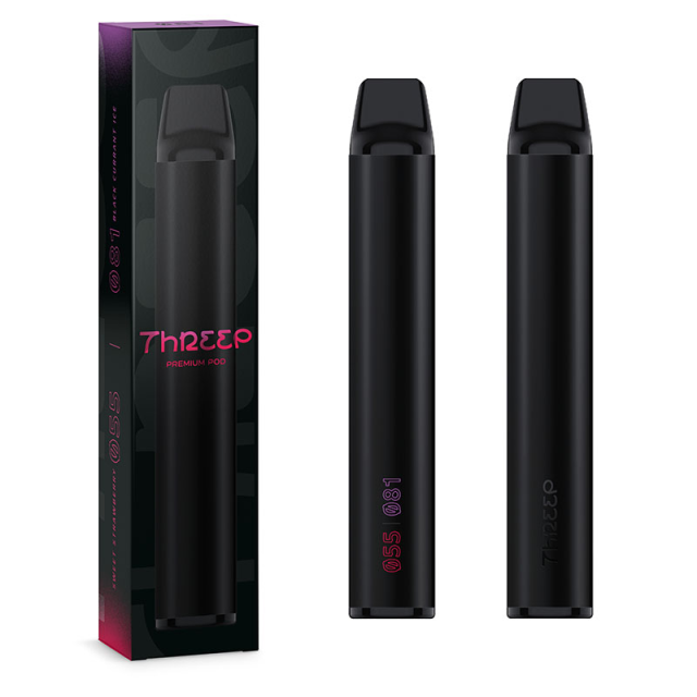 Promoção com 5un | Threep Duo22 2200puffs | Pod Descartável 2 in 1 Threep Premium Pod - 6