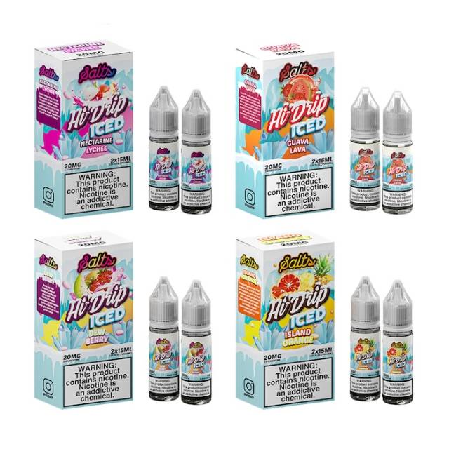 Juice Nic Salt Hi Drip Iced 30mL | Todos os...