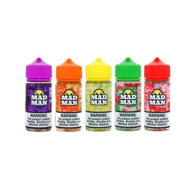 Juice Free Base MadMan Crazy e Twisted 100mL |...