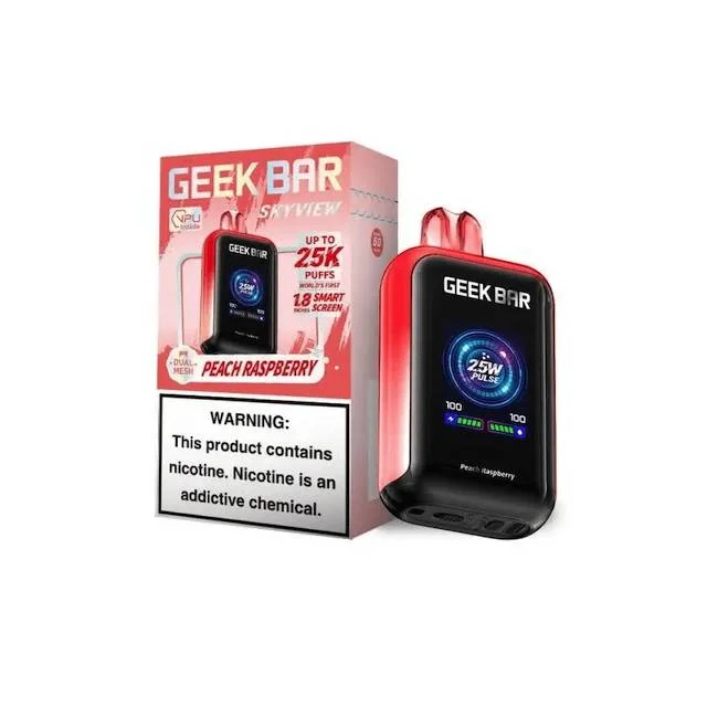 Pod Descartável Geek Bar Skyview 25000 Puffs |...