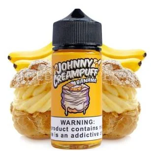 Juice Johnny Creampuff | Banana 100mL Free Base