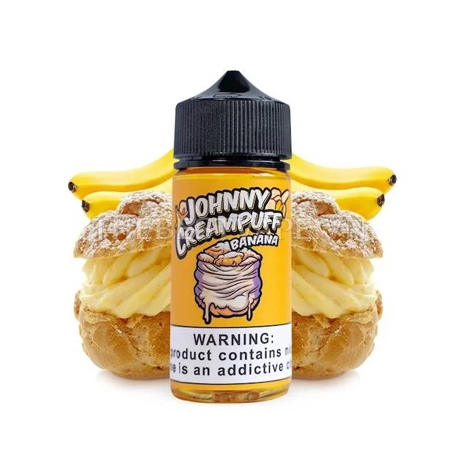 Juice Johnny Creampuff | Banana 100mL Free Base