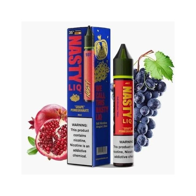 Confira a deliciosa linha de juice nic salt Nasty Liq!