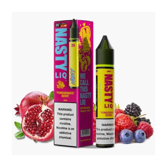 Confira a deliciosa linha de juice nic salt Nasty Liq!