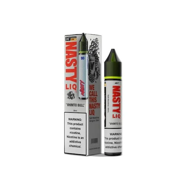 Confira a deliciosa linha de juice nic salt Nasty Liq!