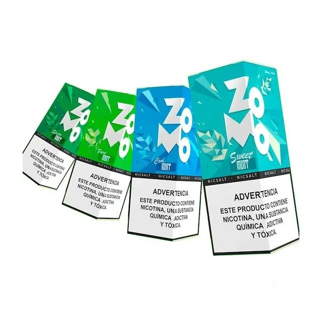 Juice Nic Salt Zomo Linha Mint | Sabores