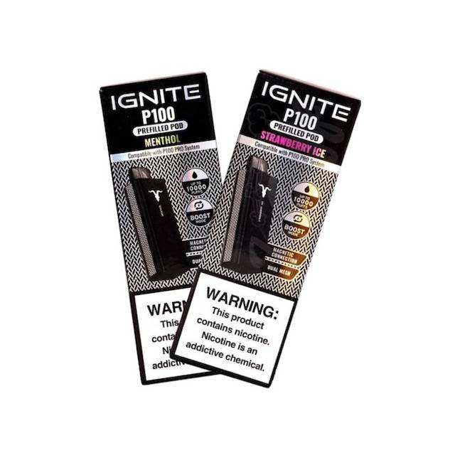 Refil (Cartucho) para o pod Ignite P100 Pro 10000 puffs