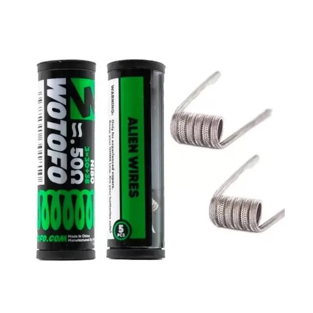 Wotofo | Ni80 Fused Clapton | Coil Pré Construída