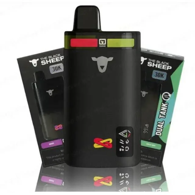 Pod Descartável Black Sheep 30K Dual Tank - Ice...
