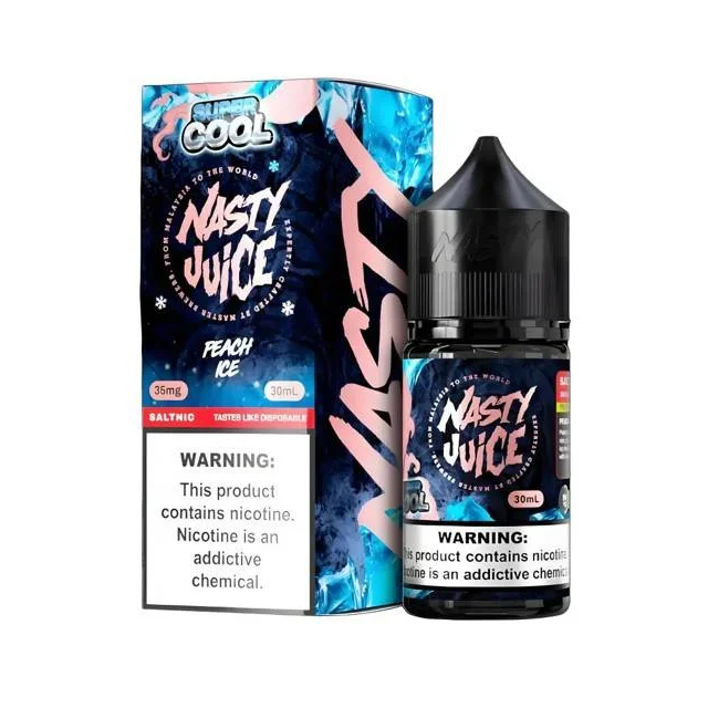 Nic salt Nasty Super Cool - sabores ice e surpreendentes!