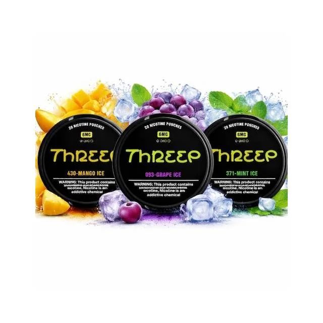 snus saches pouch nicotina threep