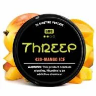 threep nicotine pouches mango ice 6mg