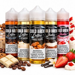 Juice Nitro's Cold Brew Coffee & Shakes - Freebase 100ml