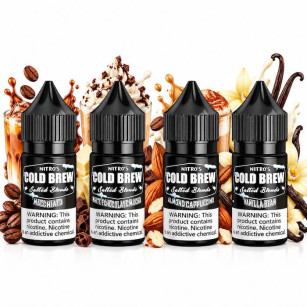 Nitro's Cold Brew Nic Salt 30ml | Linha Coffee & Shakes