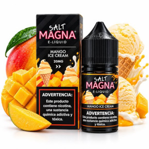 Líquido Nic Salt Magna - Mango Ice Cream | 30ml