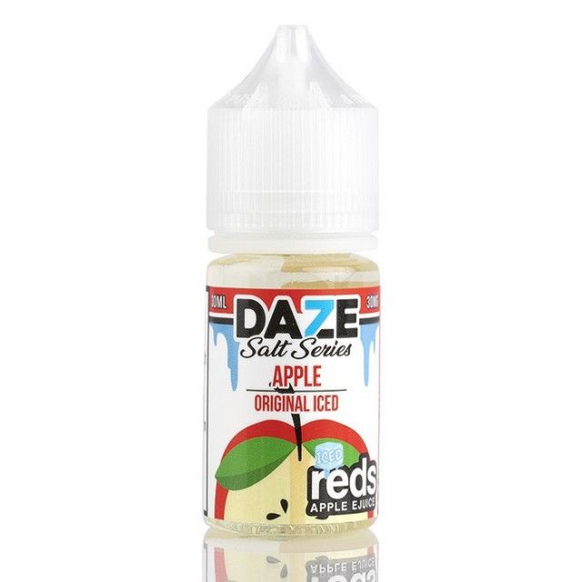 Juice - Nic Salt 7 Daze - Reds Apple Original Iced - 30ml 7 Daze E-Liquid - 2
