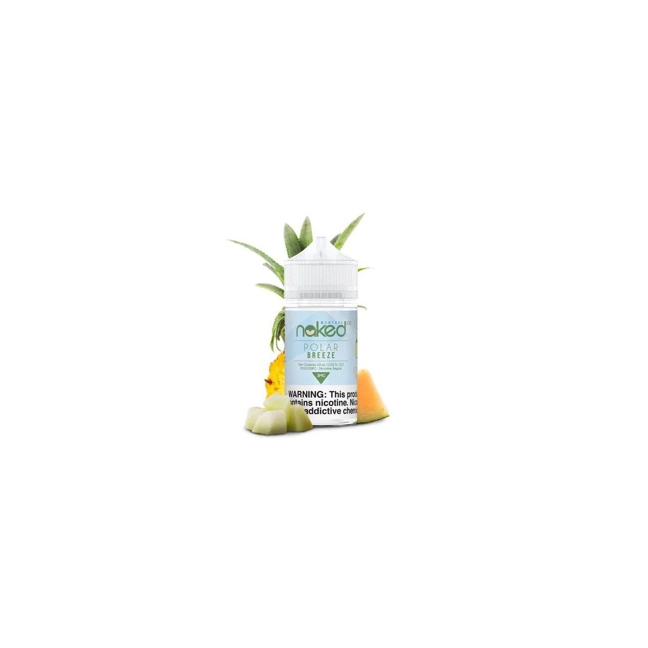 Juice Naked 100 Polar Breeze (melon) | Free Base Naked 100 - 1