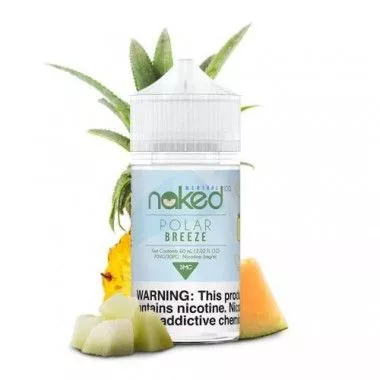 Juice Naked 100 Polar Breeze (melon) | Free Base Naked 100 - 1