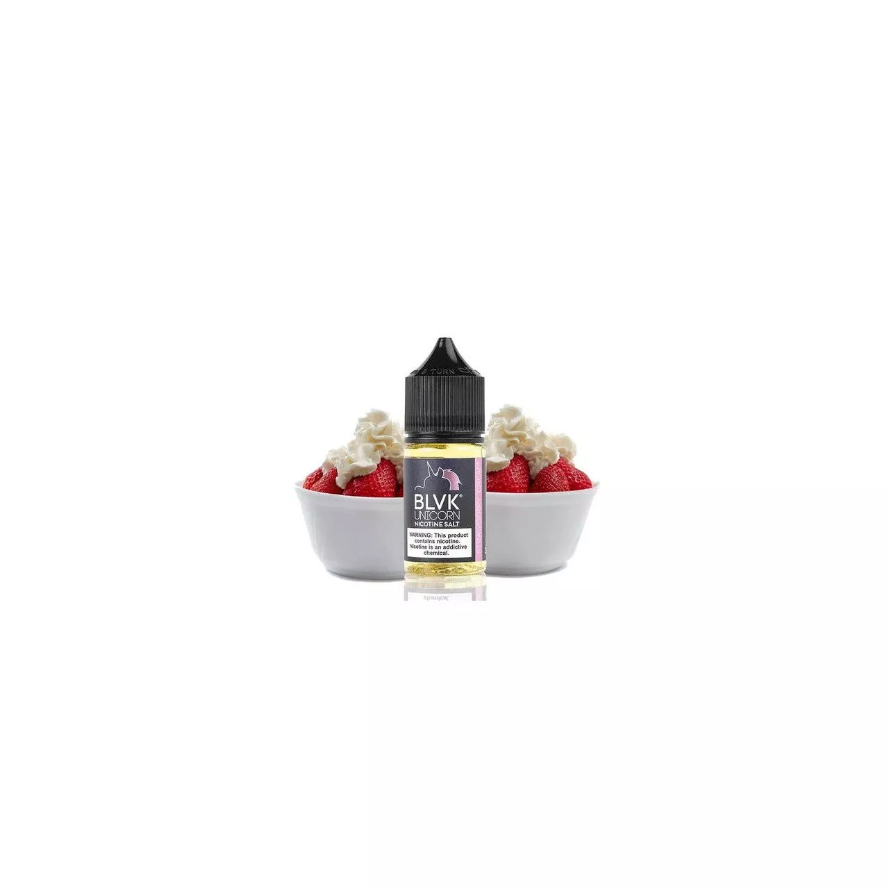 BLVK | Unicorn Strawberry Cream 30mL | Juice Nic Salt BLVK - 1