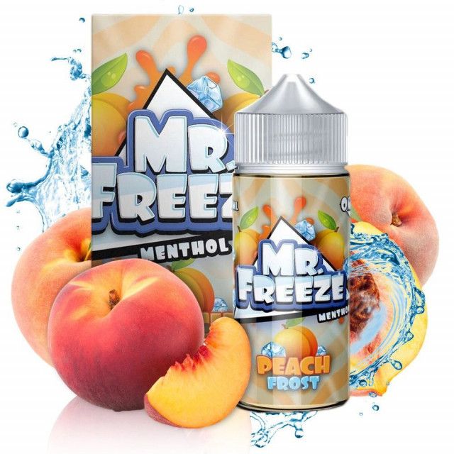 Juice Mr Freeze | Peach Frost 100mL Free Base Mr Freeze E-liquid - 2
