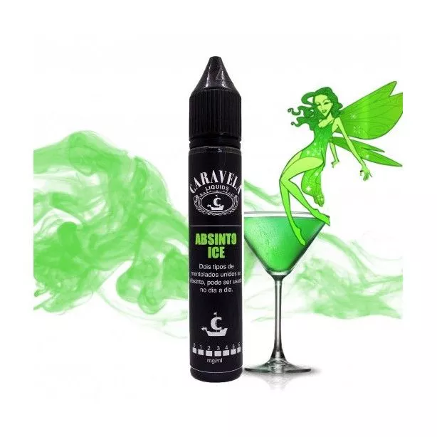 Líquido (Juice) - Caravela Liquids - Absinto Ice Caravela Liquids - 1