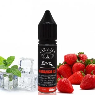 Líquido (Juice) - Nic Salt - Caravela Liquids - Morango Ice Caravela Liquids - 1