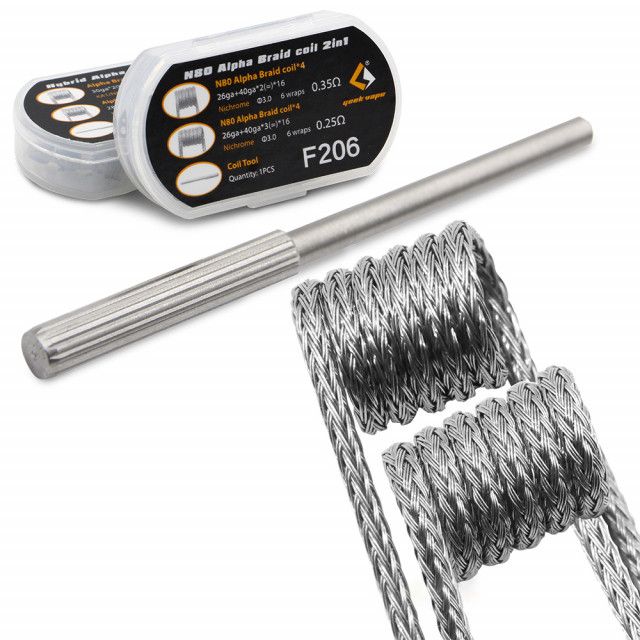 Coil (Bobina) - GeekVape - N80 - Alpha Braid Coil Geekvape - 2