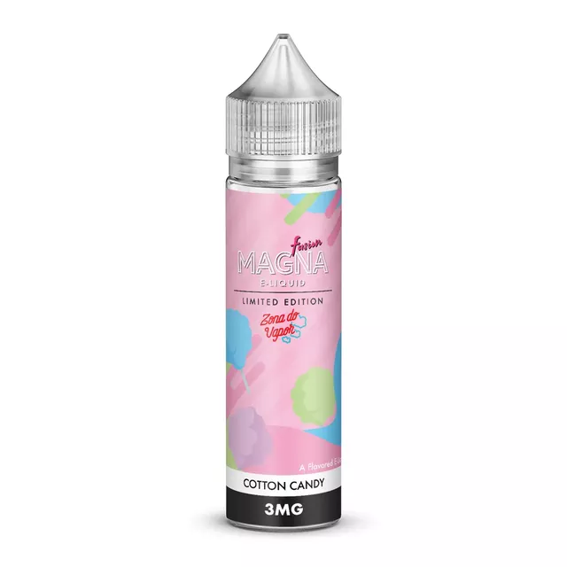 Juice Magna | Cotton Candy by Zona do Vapor Free Base Magna E - liquids - 1