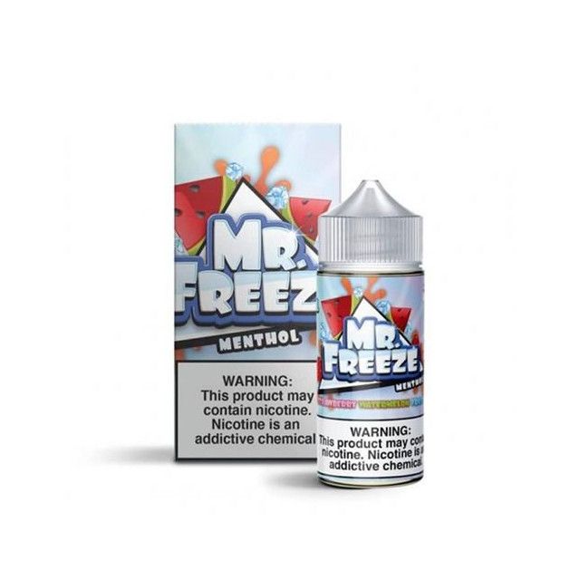 Juice Mr Freeze | Strawberry Watermelon Frost 100mL Free Base Mr Freeze E-liquid - 2