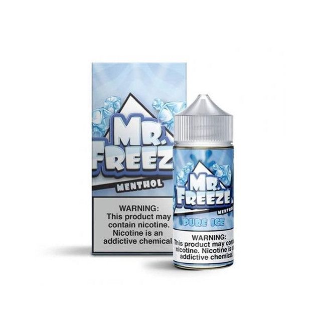 Juice Mr Freeze | Pure Ice Menthol 100mL Free Base Mr Freeze E-liquid - 2