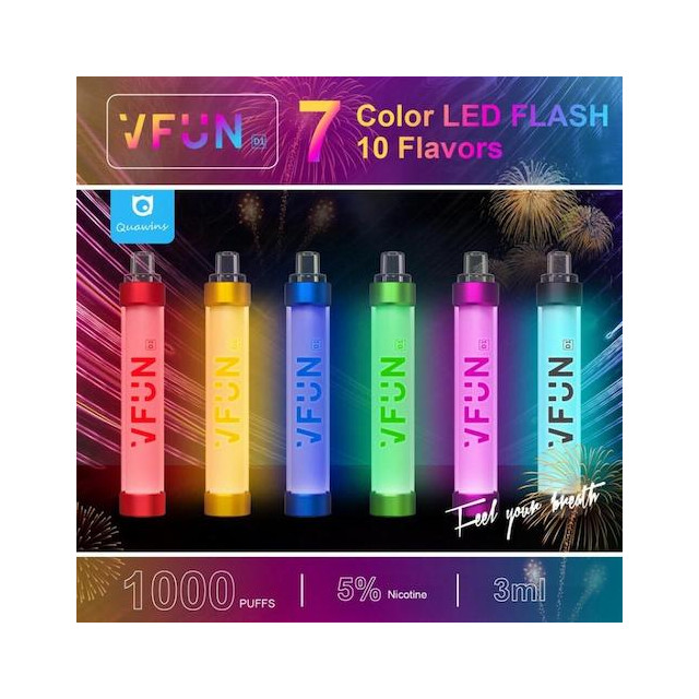 Vfun Pod - Descartável - 1000 puffs - Quawins Quawins Disposables - 7