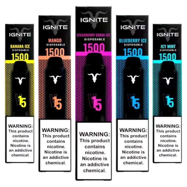 Pod Descartável | Ignite V15 1500 puffs | Sabores Ignite - 11