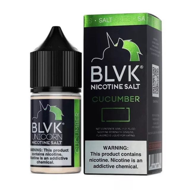 BLVK - Nic Salt - Cucumber - Unicorn - Líquido BLVK - 1