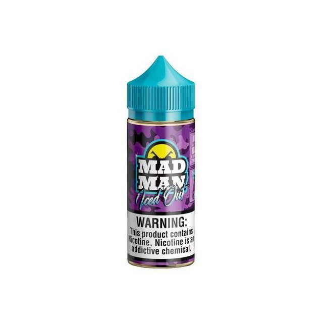 MadMan | Blackberry Ice 100mL | Juice Free Base Mad Man Liquids - 1