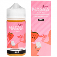 Juice Magna Eliquid | Strawberry Gum Free Base Magna E - liquids - 1