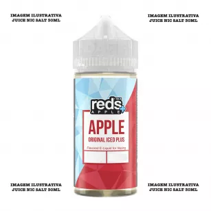 Juice Nic Salt - 7 Daze - Reds Apple - Original ICED Plus 7 Daze E-Liquid - 1