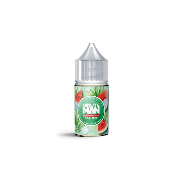 Juice - Minute Man - Aloe Watermelon Ice - Nic Salt Minute Man E-liquids - 2