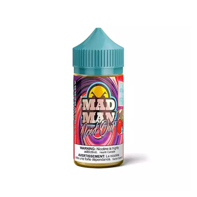 Juice - MadMan - Free base - Strawberry Grape Ice Mad Man Liquids - 1