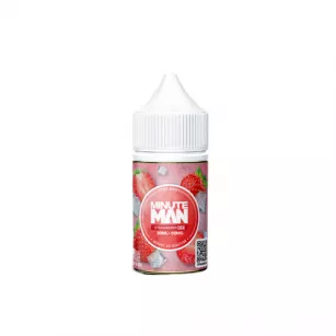 Juice - Minute Man - Strawberry Ice - Nic Salt Minute Man E-liquids - 1