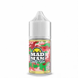 MadMan | Salty Ice Watermelon Ice 30mL | Juice SaltNic Mad Man Liquids - 1