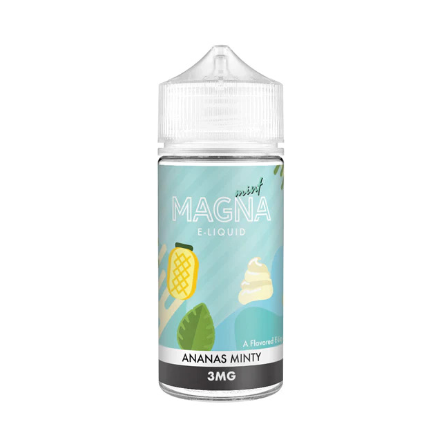 Juice Magna E-liquids | Ananas Minty Free Base Magna E - liquids - 1