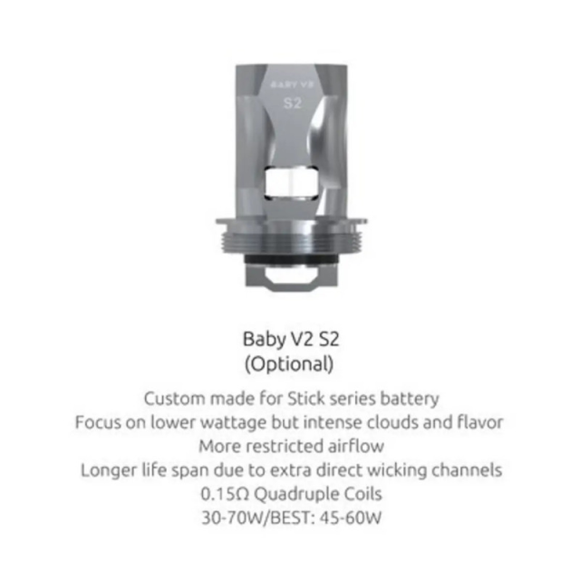 Smok - Stick V9 - Max - Coil - TFV8 Baby V2 - Mag Grip Smok - 3