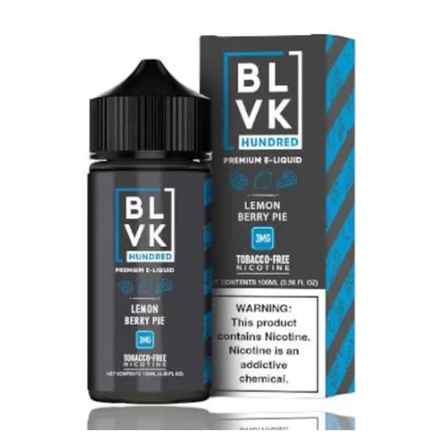 BLVK | Hundred Lemon Berry Pie 100mL | Juice FreeBase BLVK - 2