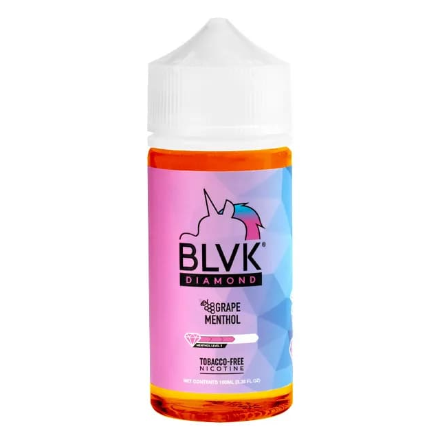 BLVK | Diamond Grape Menthol 100mL | Juice FreeBase BLVK - 2