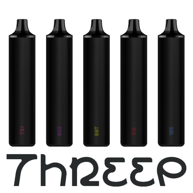 Threep | TP40 4000 puffs 2% e 5% nic | Pod Descartável Threep Premium Pod - 6