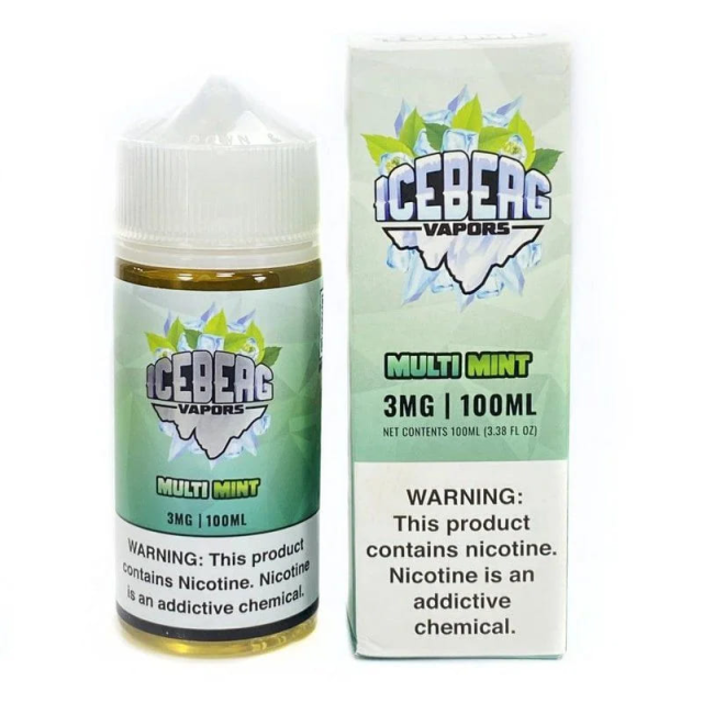 Iceberg Vapors | Multi Mint 100mL | Juice FreeBase Iceberg Vapors - 2