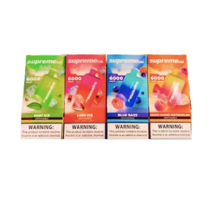 Supreme | Bar 6000 Puffs Recarregável | Pod Descartável Supreme Pods - 1