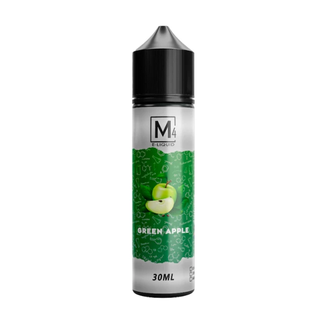 M4 E-liquid | Green Apple 30mL | Juice Free Base M4 E-liquid - 2